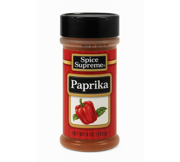 Spice supreme paprika 12/4 oz