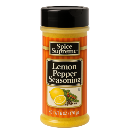 Spice supreme lemon & pepper Seasoning 12/6 oz