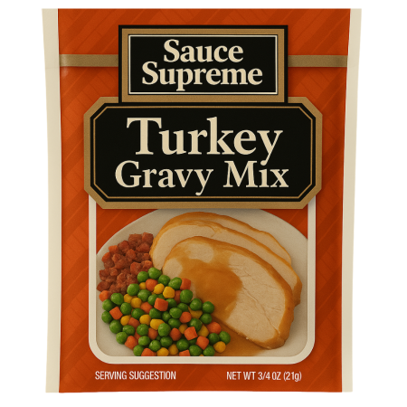 Sauce supreme turkey gravy mix 24/3/4 Oz