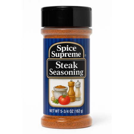 Spice supreme steak seasoning 12/5-3/4 oz