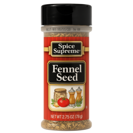 Spice supreme fennel seed 12/3 oz