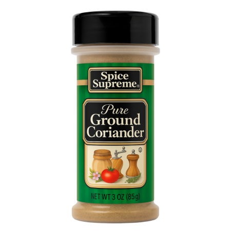 Spice supreme pure ground coriander 12/3 oz