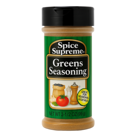 Spice supreme greens seasoning 12/3-1/2 Oz